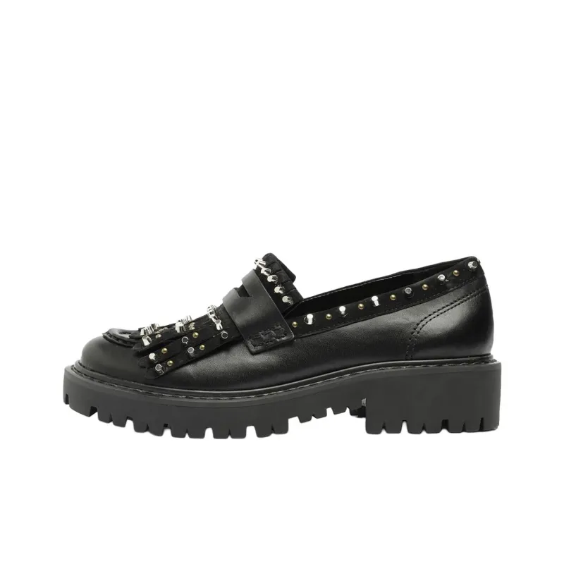 Schutz Christie Loafers 3.5cm Women's Black-0