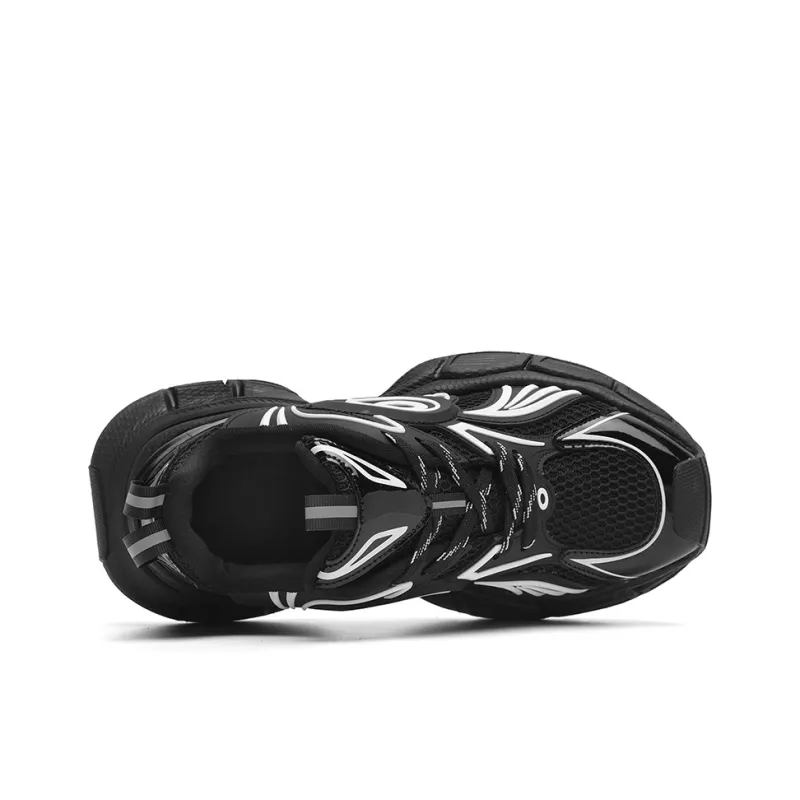 RBV Anti-Slip And Wear-Resistant Lightweight Low-Top Chunky Sneakers Unisex-9