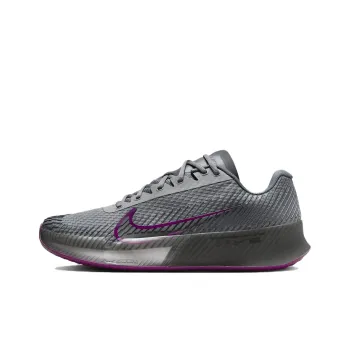 Nike Air Zoom Vapor 11 Anti Slip Wear Resistant Low Top Tennis Shoes Men's Gray Purple