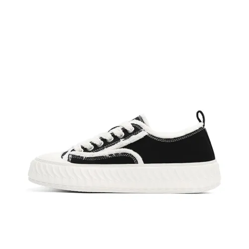 Dickies Canvas Shoes Women's Low-Top Black