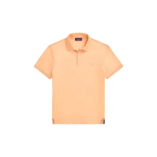 Ralph Lauren Purple Label Polo Shirts Men Caramel