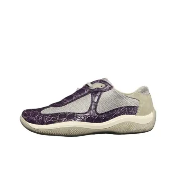 PRADA Low-Top Casual Shoes Men's Purple