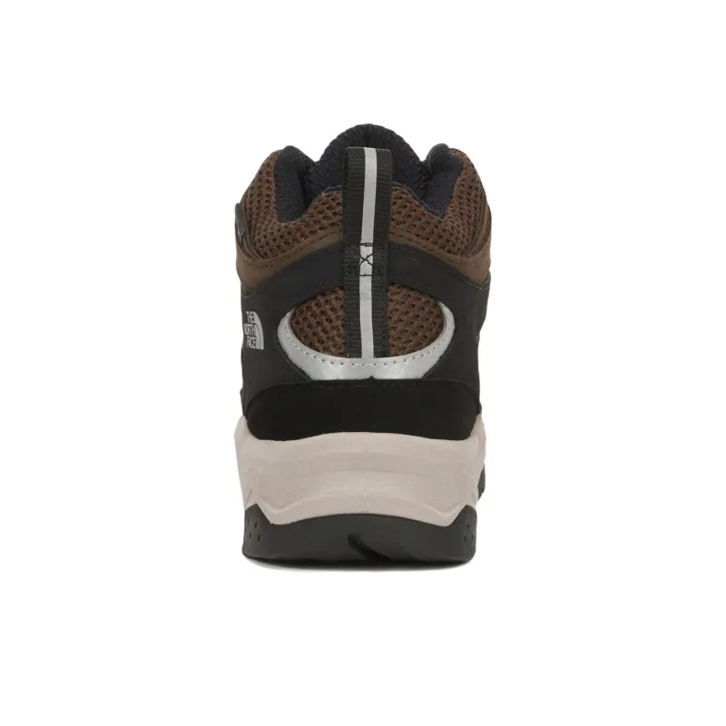 THE NORTH FACE Slip Resistant Mid Top Outdoor Shoes Unisex Brown-3