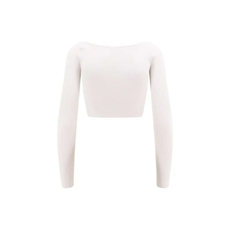 DIESEL M Vera Ls Ribbed Knit Off The Shoulder Top-1