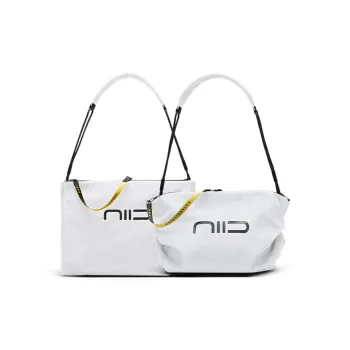 NIID Polyester Tote Bag, Shopping Bag, Shoulder Bag, Crossbody Bag Large Size Small Size Unisex Multicolor