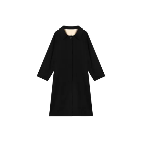 THE SEA LIFE Trench Coats Women's Black Mage