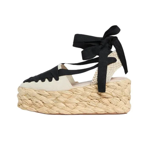 Loeffler Randall Mason Natural Casual Single Shoes 7cm Women's Beige
