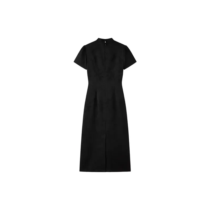 Zukizuki Short Sleeved Dresses Women's-3