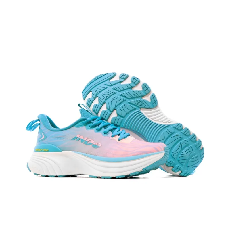 JNDO Cushioned Slip Resistant Breathable Lightweight Low Top Running Shoes Unisex Dragon Lady Multicolor-4