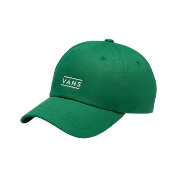 Vans Cotton Baseball Caps Unisex Emerald Green
