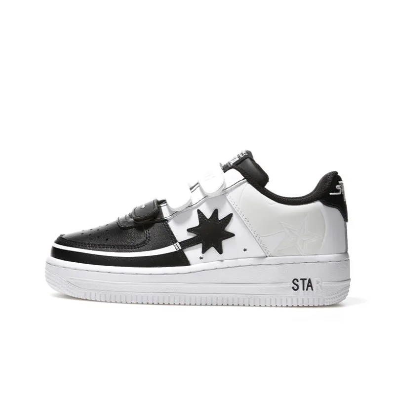 Starwalk Soldier Skateboard Shoes Unisex Low Top White-0