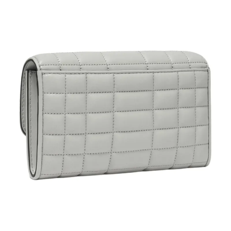 MICHAEL KORS Sheepskin With Split Cow Leather Shoulder Bag, Crossbody Bag Large Size Women's Gray-1
