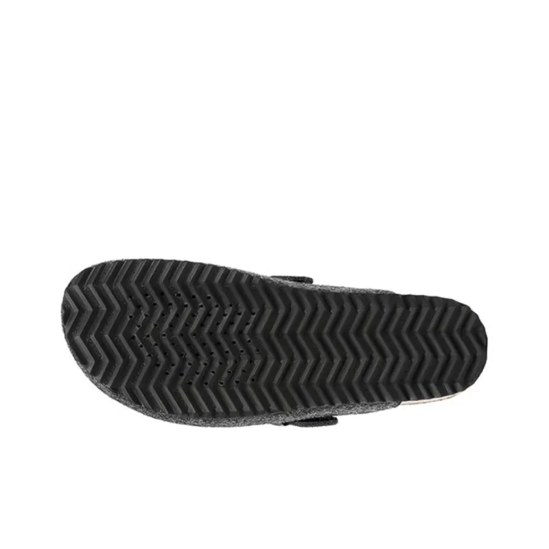 GEOX Slip Resistant Abrasion Resistant Closed Toe Slippers Men's Gray-4