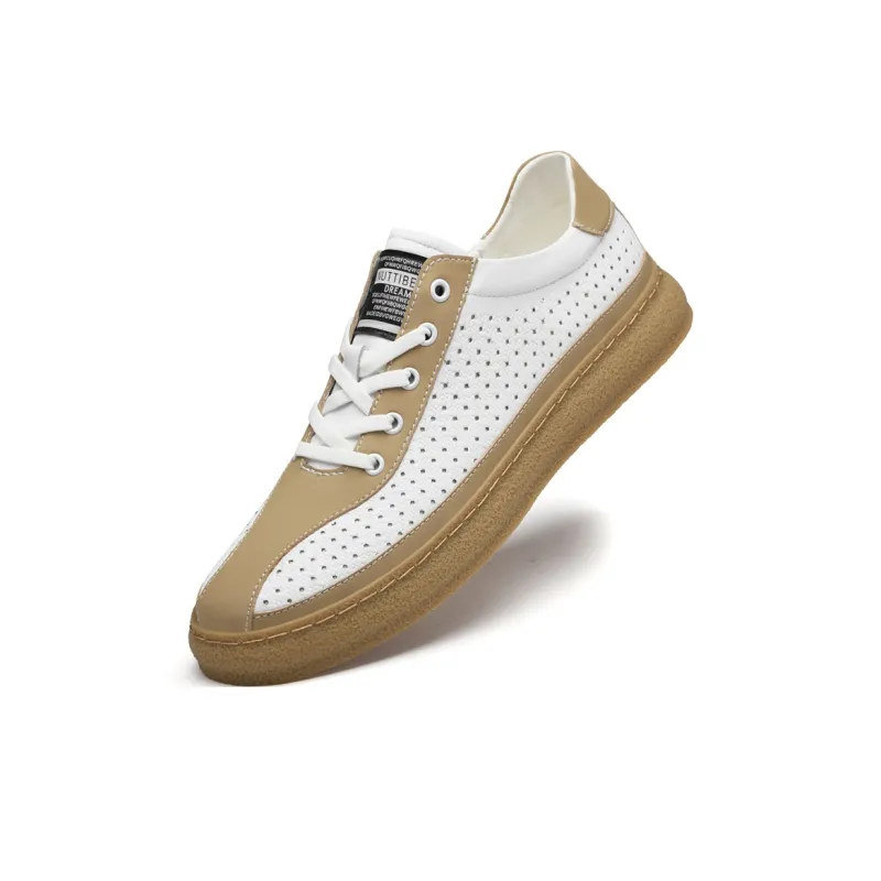 Extravagant Anti Slip Wear Resistant Lightweight Breathable Low Top Skateboard Shoes Men's-5