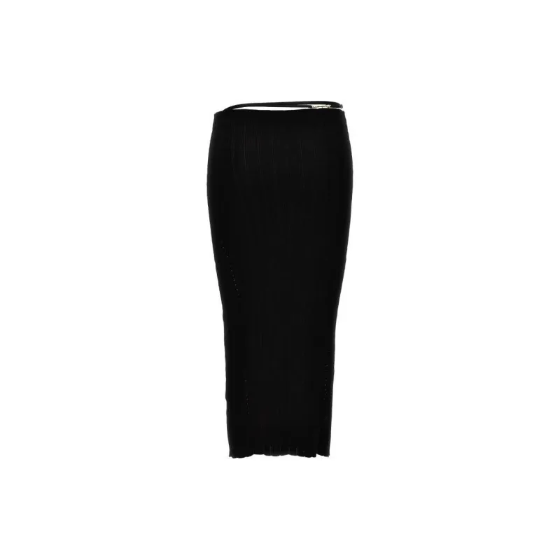 Jacquemus Pralu Ribbed Skirt-1