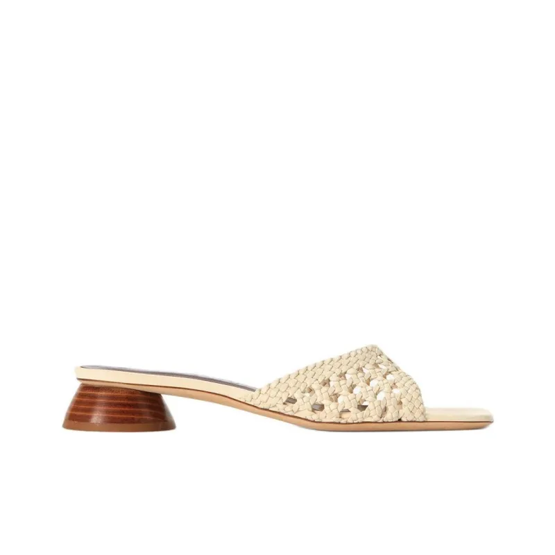 Staud Slide Slippers 3.5cm Women's Beige-1