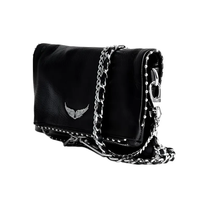 Zadig & Voltaire Rock Nano Studs Clutch Bag-1