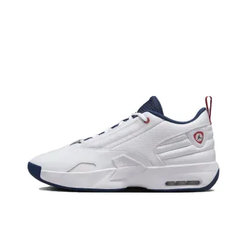 Jordan Max Aura 6 Anti Slip Wear Resistant Low Top Casual Shoes Men's White