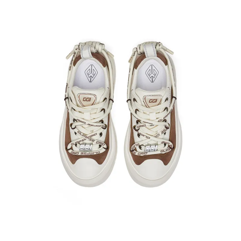 Ggi Wander Play Stylish Skateboarding Shoes Unisex Mocha-2