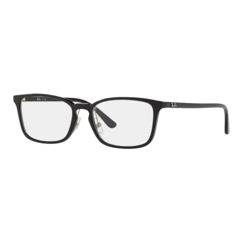 RayBan Injection Molding Irregular Shape Eyeglass Frames Unisex Black