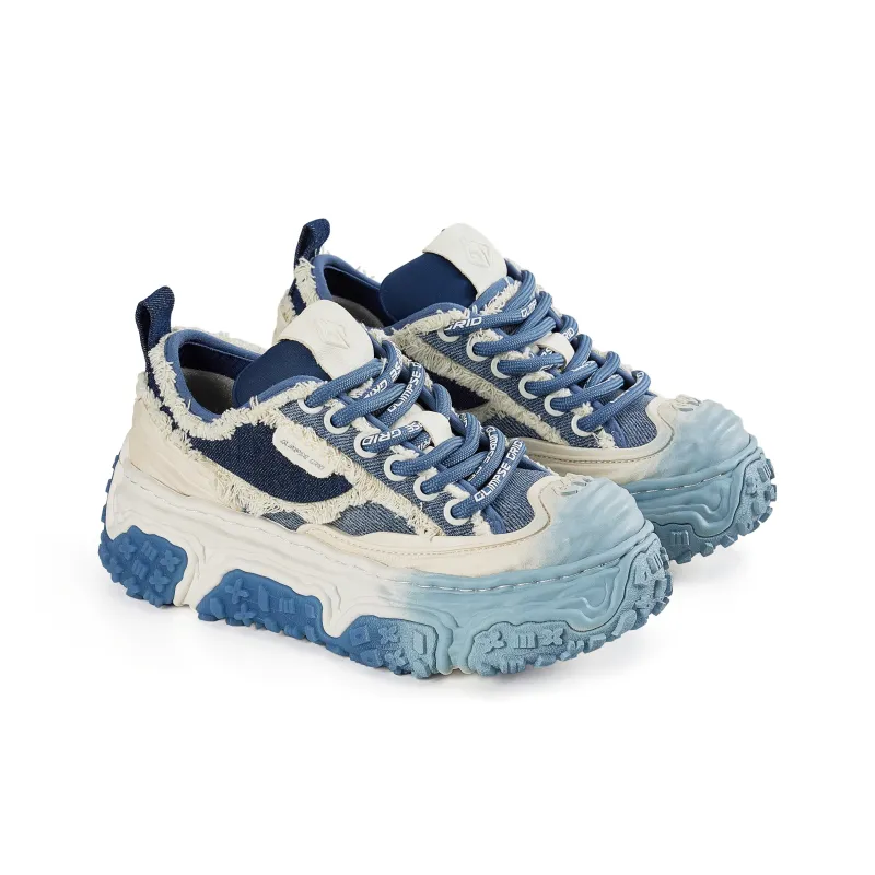 Ggi Xingyun Collection Stylish Skateboarding Shoes Unisex Haze Blue-1