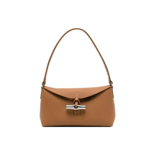 LONGCHAMP Small Roseau Leather Shoulder Bag