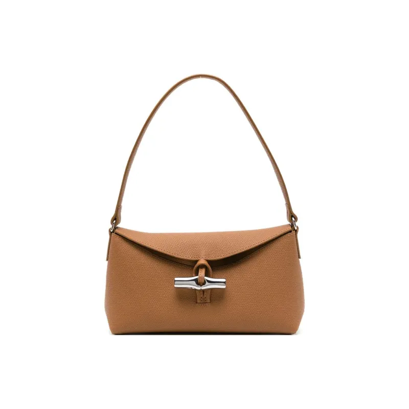 LONGCHAMP Small Roseau Leather Shoulder Bag-0