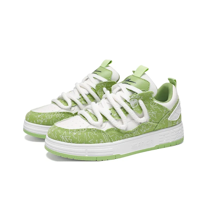 Warrior Height Increasing, Abrasion Resistant, Lightweight, And Breathable Low Top Skateboard Shoes Unisex-49