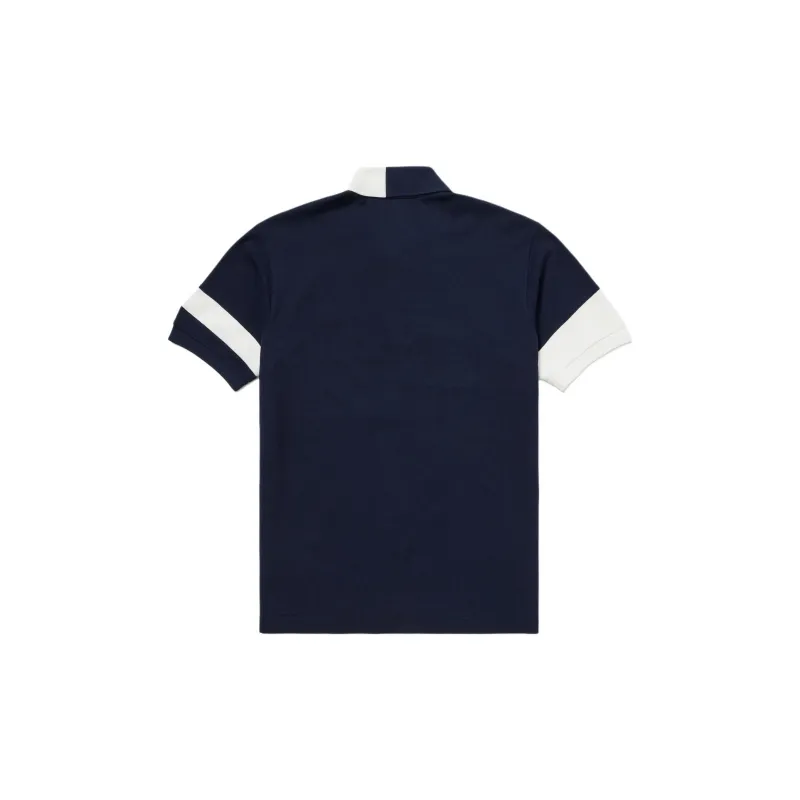 LACOSTE Polo Shirt Men's Marine Blue-1