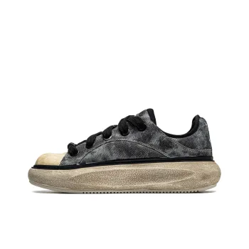 LiNing Yun You C4D Cushioning Wear Resistant Low Top Casual Shoes Men's Black White
