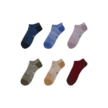 Nike Everyday Lightweight No-Show Training Socks 6 Pairs Ankle Socks Unisex 6 Pack