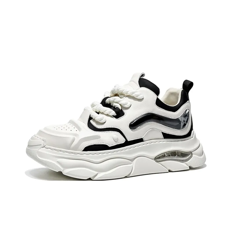 MOERBAI Low Top Chunky Sneakers Men's-4