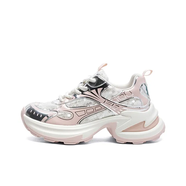DAPHNE Low Top Chunky Sneakers Women's-3