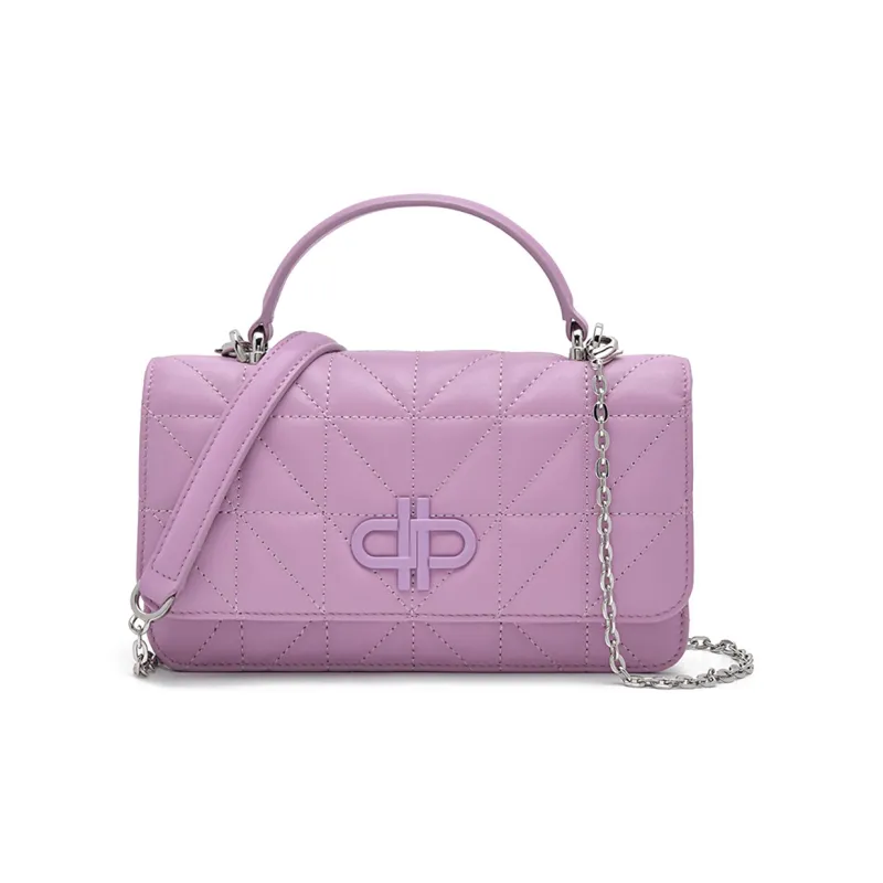 PEDRO Cow Leather Wallet Women's Black/Purple-0