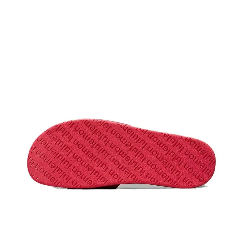 Lululemon Restfeel Slide Slip-Resistant Abrasion-Resistant Slide Slippers Men's Red-4