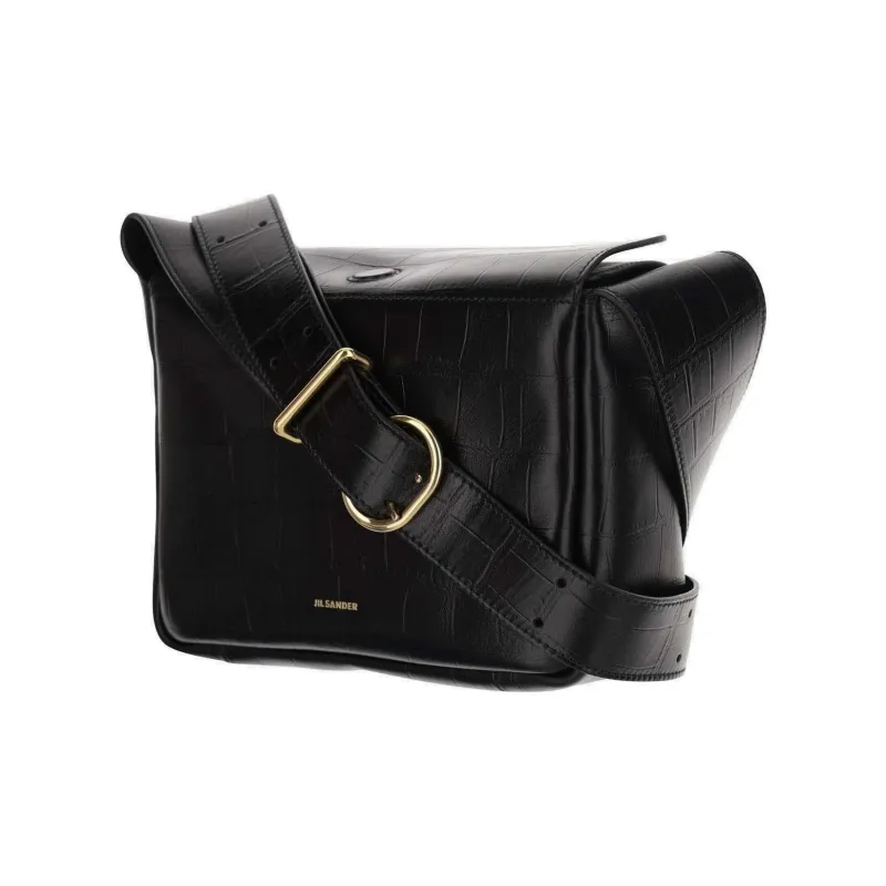 JIL SANDER Embossed Messenger Bag-1