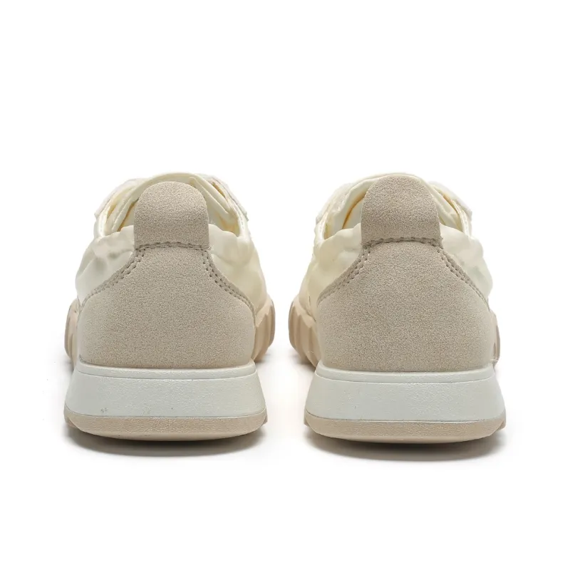 Feiyue German Army Trainers Cortez Shoes Abrasion Resistant Breathable Low Top Casual Shoes, Skateboard Shoes Women's-8