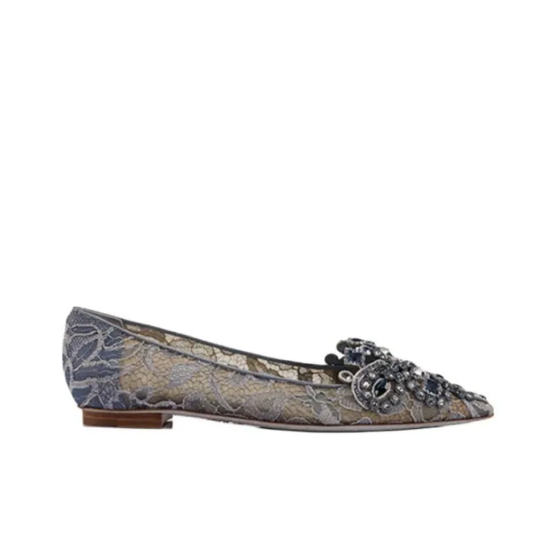 RENE CAOVILLA Veneziana Women's Casual Shoes Women's Blue-1