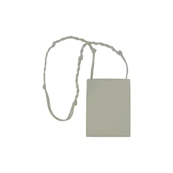 JIL SANDER Tangle Small Logo Embossed Crossbody Bag