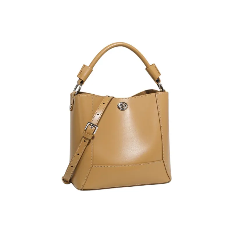 CARTELO Cow Leather Handbag Regular Women's Black/Milk White/Salt Card Color-2