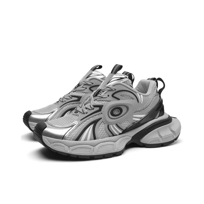 RBV Anti-Slip And Wear-Resistant Lightweight Low-Top Chunky Sneakers Unisex-2
