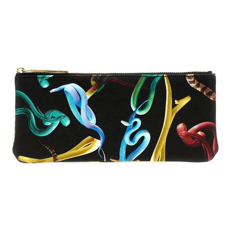 SELETTI Toiletpaper Series Technical Fabric Clutch Women's Multicolor-0