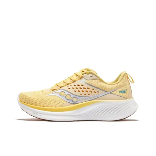 Saucony Low Top Running Shoes Women's Yellow