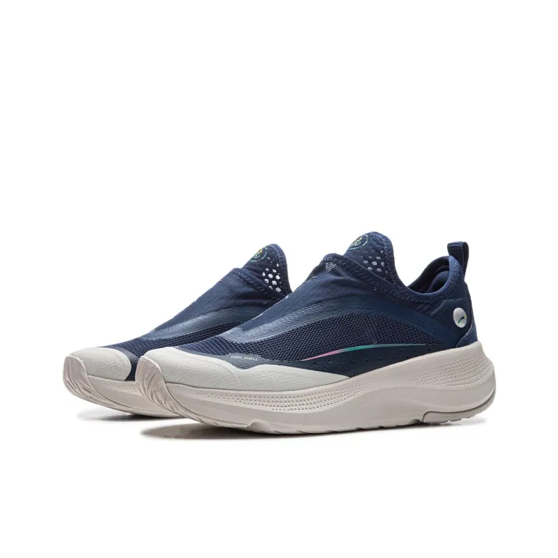 LINING Casual Shoes Women's Low Top Deep Navy Blue/Antarctic Gray-2