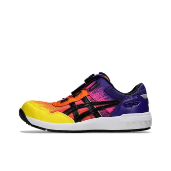 Asics Winjob Anti Slip Wear Resistant Low Top Casual Shoes Unisex Orange Pink Purple