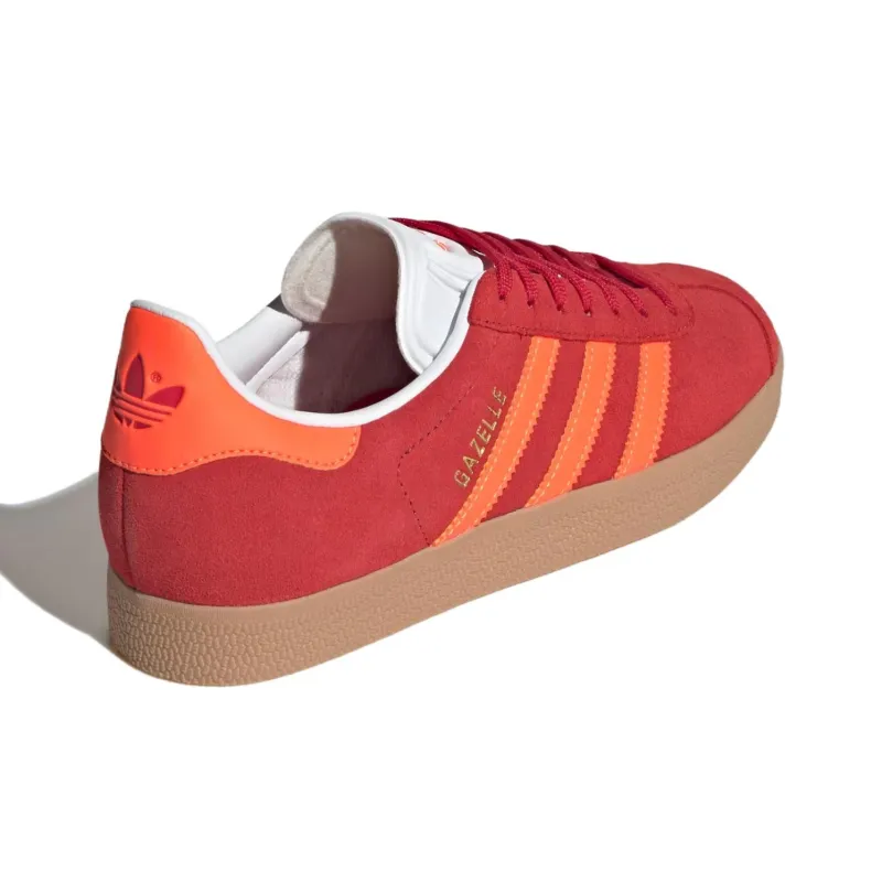 Adidas Gazelle Red Solar Orange Women's-3