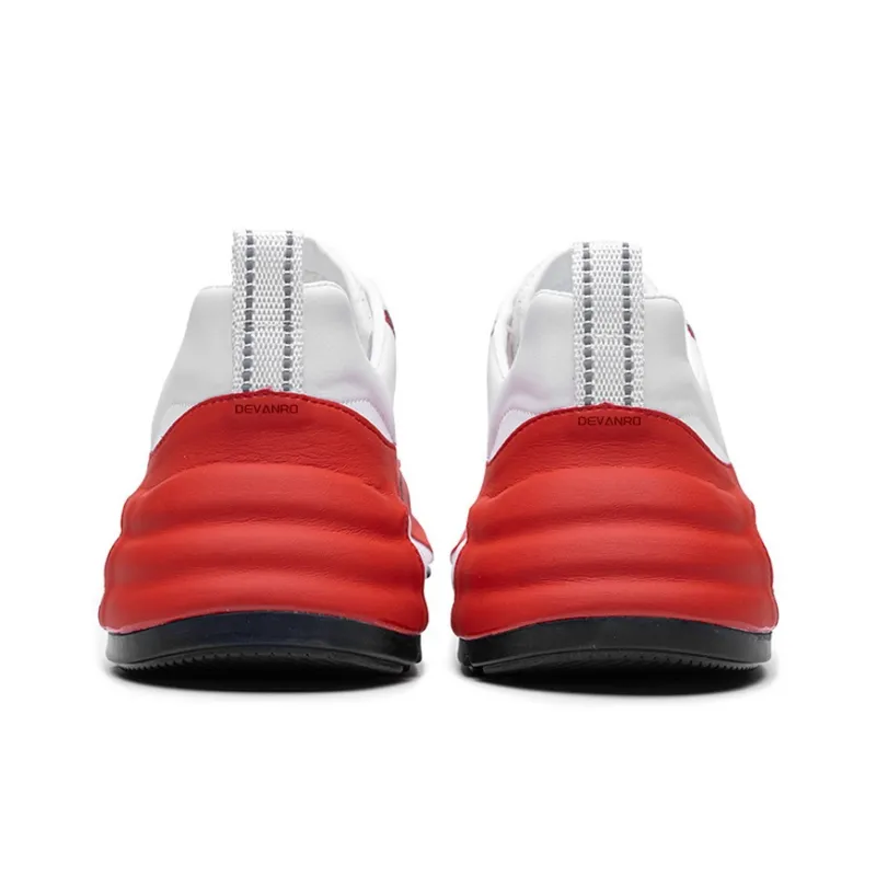 Devanro Anti-Slip And Wear-Resistant Breathable Low-Top Chunky Sneakers Men's-16