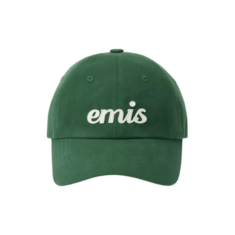 Emis Cotton Baseball Caps Unisex Green-1