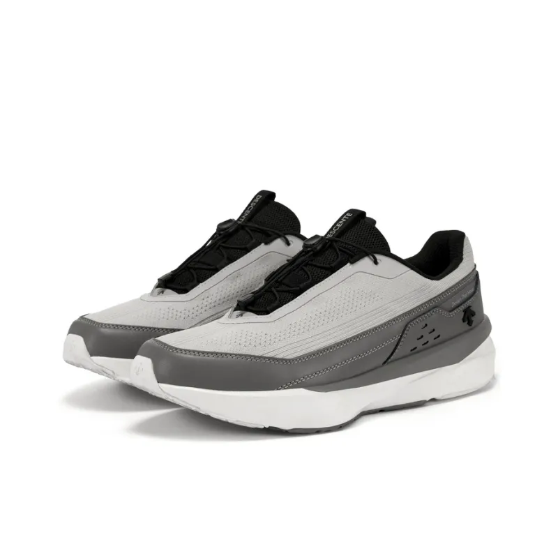 DESCENTE RUNNING Collection Low Top Running Shoes Men's Gray-1