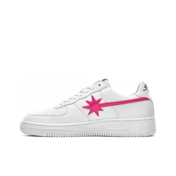 Starwalk Soldier Warm Wear Resistant Breathable Low Top Skateboard Shoes Unisex White Pink